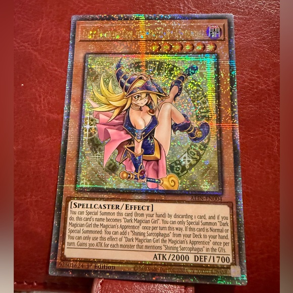 Dark Magician Girl the Magician’s Apprentice ( quarter century super rare ALIN) - Picture 2 of 3